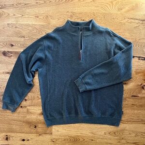 Men's Woolrich 1/4 Zip Sweater Size XL